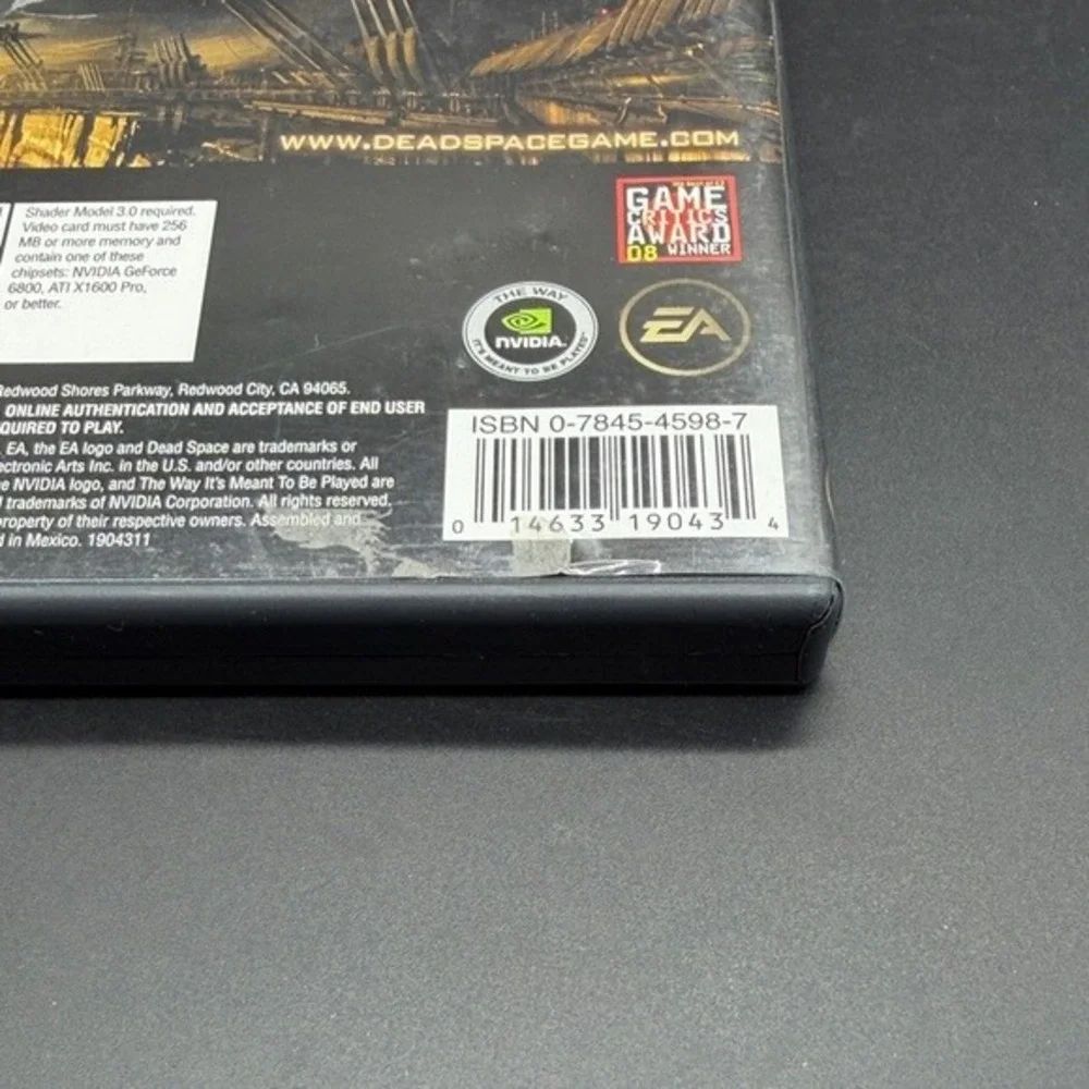 Dead Space PC Game 2008 EA Survival‎ Horror M Rated